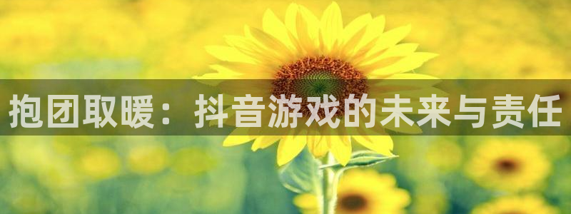 ag街机子怎么样：抱团取暖：抖音游戏的未来与责任