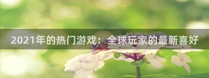 ag街机官网代理注册地址：2021年的热门游戏：全球玩家的最新喜好